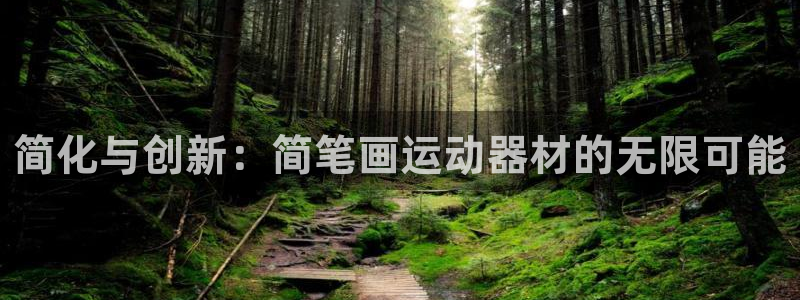 哈哈体育网址集团官网：简化与创新：简笔画运动器材的无限可能