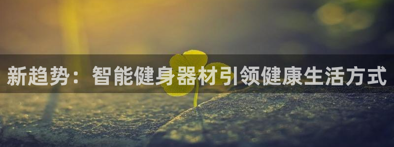 哈哈体育平台是正规平台吗安全吗：新趋势：智能健身器材